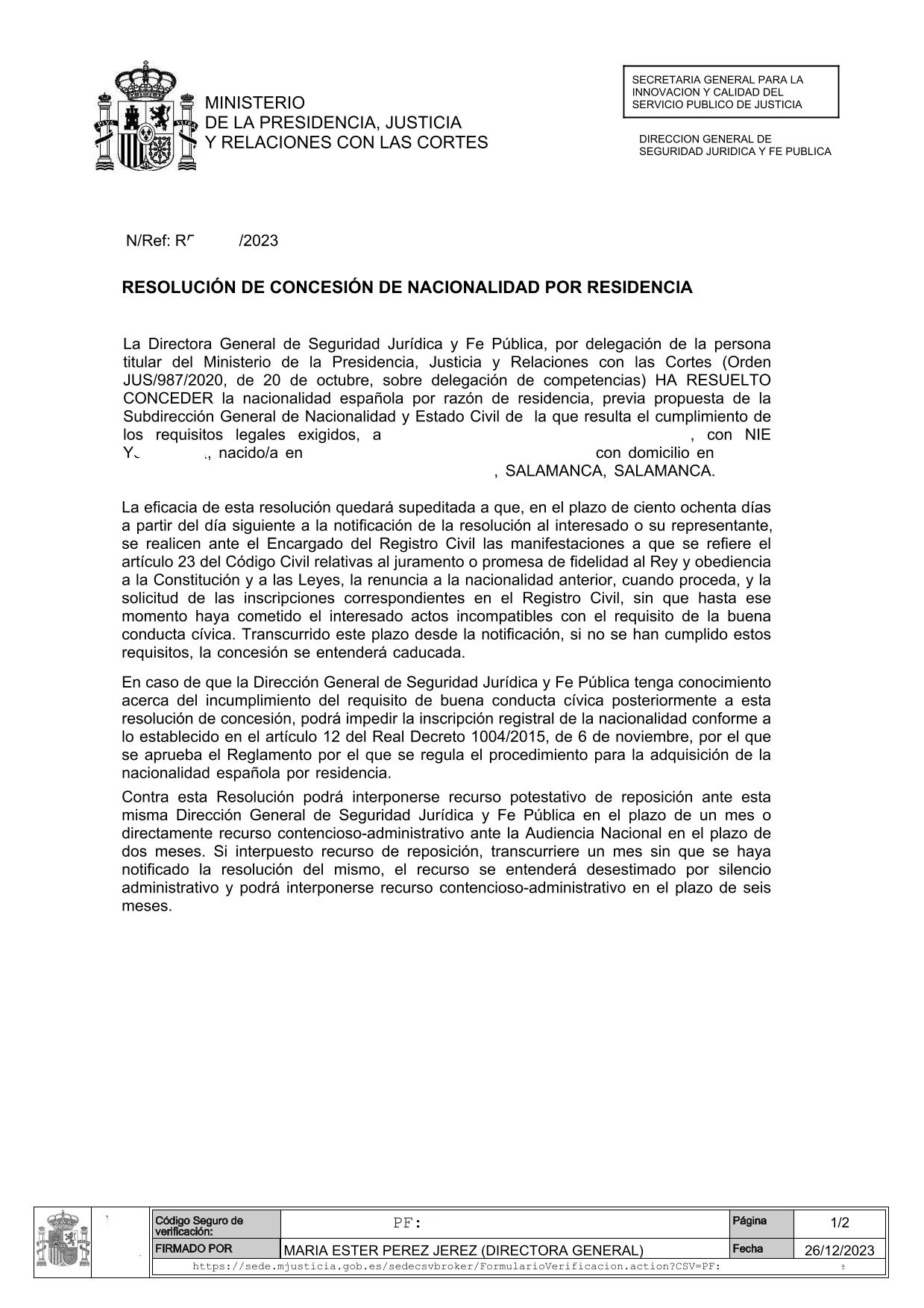 Caro Lechuga Abogados - Resoluciones 2024 - 2